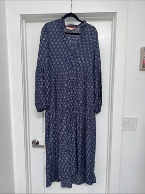 Anthropologie | Dresses | Anthropologie Maeve Linen Tie Back Maxi Dress |  Poshmark